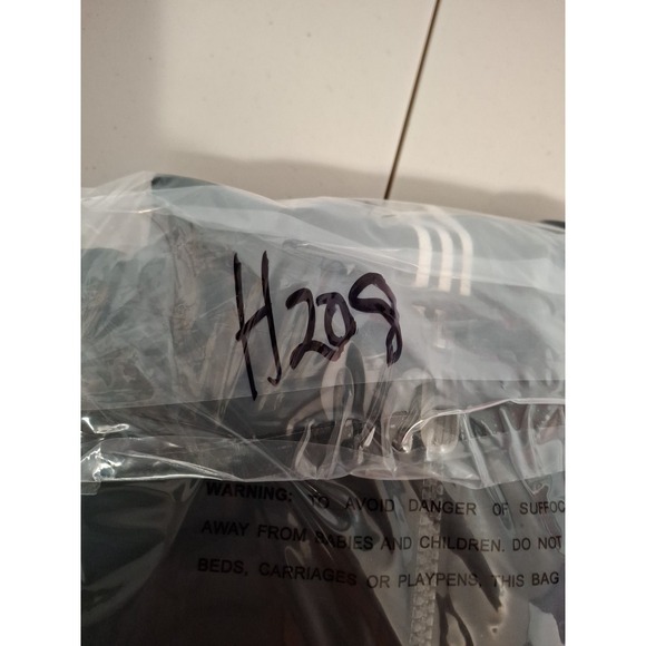 Vintage Adidas ClimaShell Wind Quarter Zip Windbreaker Vest Mens Medium Black - Picture 10 of 10